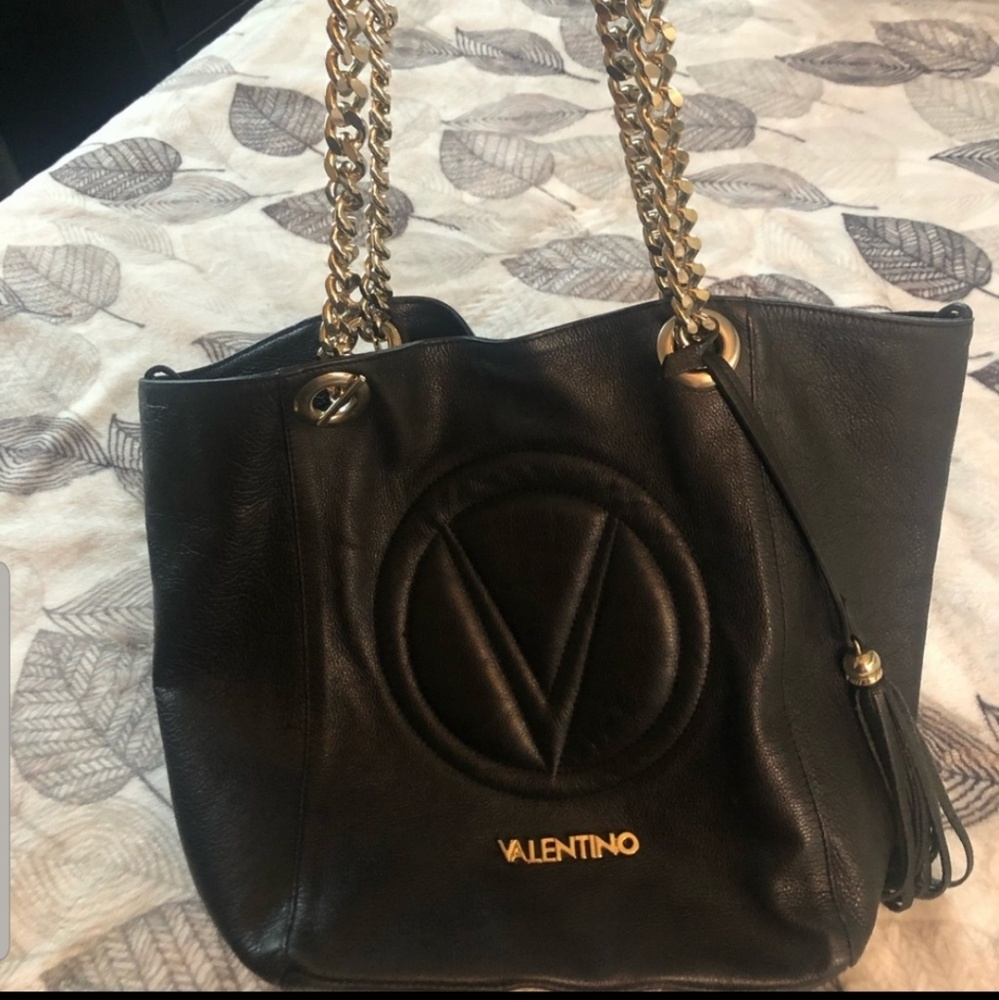 Authentic Valentino Black Handbag